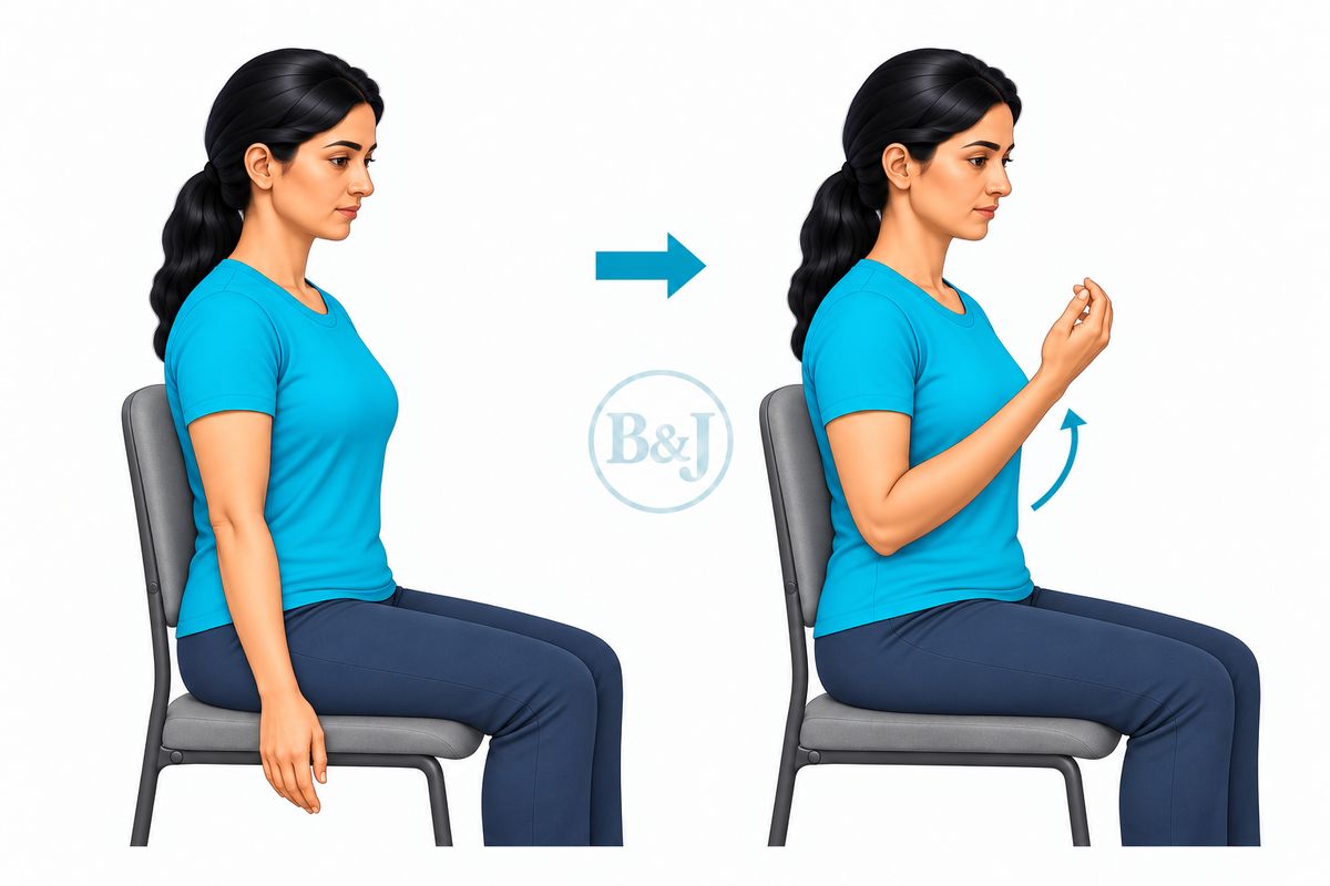 Elbow bend and straighten